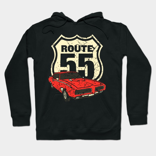 Classic Car Hoodie by Mila46